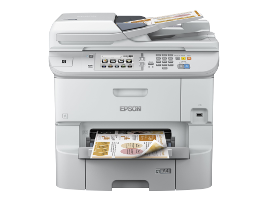 Epson WorkForce Pro | WF-6590DWF | Inkjet | Colour | Multifunction Printer | A4 | Wi-Fi | Grey