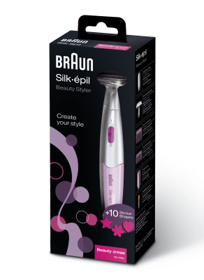 Braun | Shaver | SilkFinish FG1100 | Number of power levels 1 | AAA | Pink