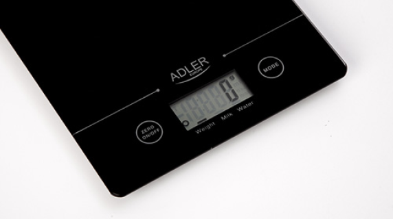 Adler | Kitchen scales | Adler AD 3138 | Maximum weight (capacity) 5 kg | Graduation 1 g | Display type LCD | Black