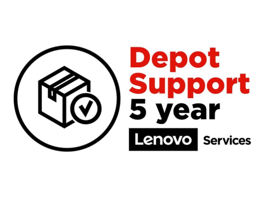 Lenovo | Warranty | 5Y Depot (Upgrade from 1Y Depot) | 5 year(s) | No | Depot / CCI upgrade