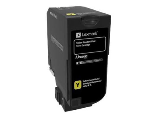 Lexmark Standard Yield Toner Cartridge | Cartridge | Yellow