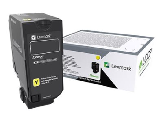 Lexmark Standard Yield Toner Cartridge | Cartridge | Yellow