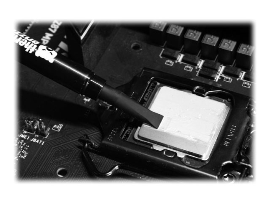 Thermal Grizzly | Thermal grease "Kryonaut" 1g | universal | Thermal Conductivity: 12,5 W / mk * Thermal Resistance: 0,0032 K / W * Electrical Conductivity: 0 pS / m * Viscosity : 130-170 Pas * Specific Weight : 3,7g / cm3 * Temperature : -200 °C /