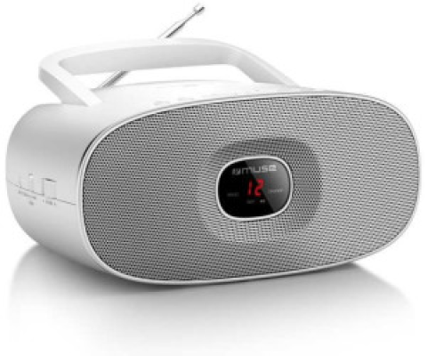 Muse | MD-202RDW | Portable radio CD player | White