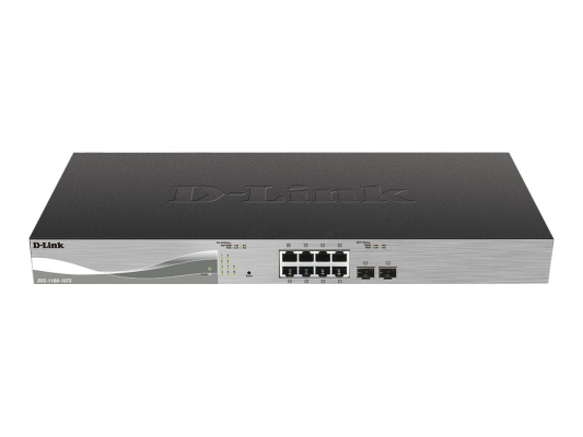 D-Link | Switch | DXS-1210-10TS | Web Management | Rack mountable | 10 Gbps (RJ-45) ports quantity 8 | SFP+ ports quantity 2 | Power supply type Single