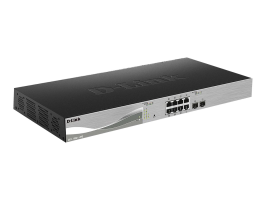 D-Link | Switch | DXS-1210-10TS | Web Management | Rack mountable | 10 Gbps (RJ-45) ports quantity 8 | SFP+ ports quantity 2 | Power supply type Single