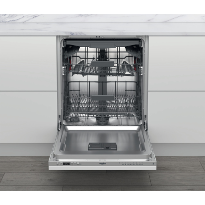 Dishwasher | WIC 3C26 F | Built-in | Width 59.8 cm | Number of place settings 14 | Number of programs 8 | Energy efficiency class E | White
