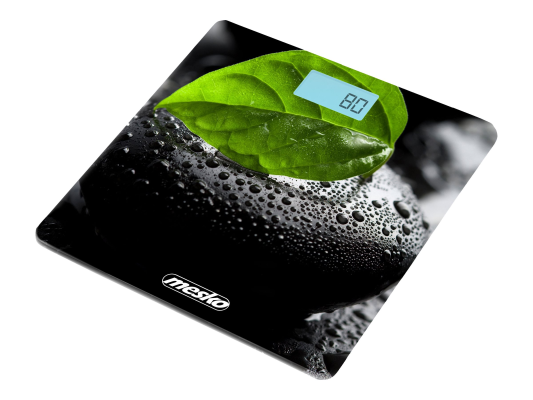 Mesko | Bathroom scales | MS 8149 | Maximum weight (capacity) 150 kg | Accuracy 100 g | Black / green