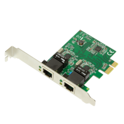 Logilink | 2 x Gigabit Lan (RJ 45) | PCIe