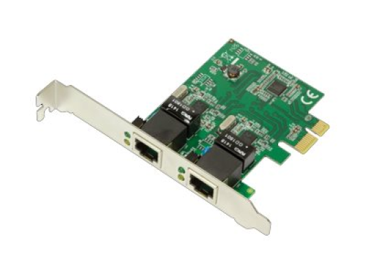 Logilink | 2 x Gigabit Lan (RJ 45) | PCIe