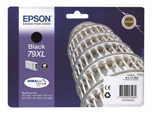 Epson C13T79014010 | Inkjet cartridge | Black