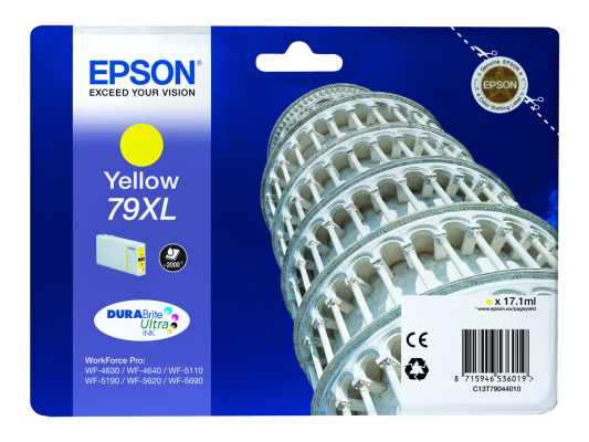 Epson 79XL | C13T79044010 | Inkjet cartridge | Yellow
