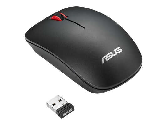 Asus | WT300 RF | Optical mouse | Black / Red