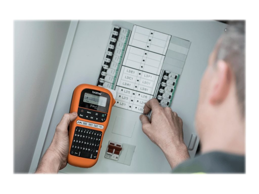 Brother PTE110VP | Thermal | Label Printer | Orange