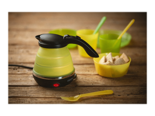 Camry | Travel kettle | CR 1265 | Electric | 750 W | 0.5 L | Plastic | Green