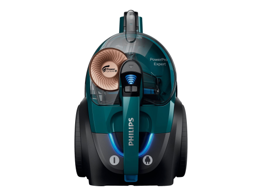 Philips | Vacuum cleaner PowerPro Expert | FC9744 / 09 | Bagless | Power 650 W | Dust capacity 2 L | Green