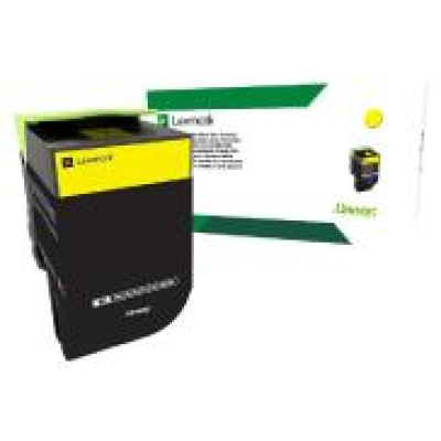 Lexmark Return Program Toner Cartridge CS / CX417,517 | 3,5K Return Program Toner Cartridge CS / CX417,517 | Cartridge | Yellow