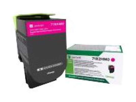 Lexmark Magenta Return Program Toner Cartridge CS / CX417,517 | 3,5K Magenta Return Program Toner Cartridge CS / CX417,517 | Cartridge | Magenta
