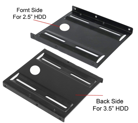Goobay | 2.5" hard disk installation frame to 3.5"