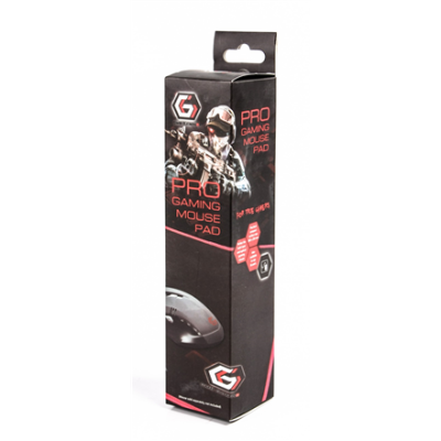 Gembird | MP-GAMEPRO-M Gaming mouse pad PRO, Medium | Mouse pad | 250 x 350 x 3 mm | Black / Red