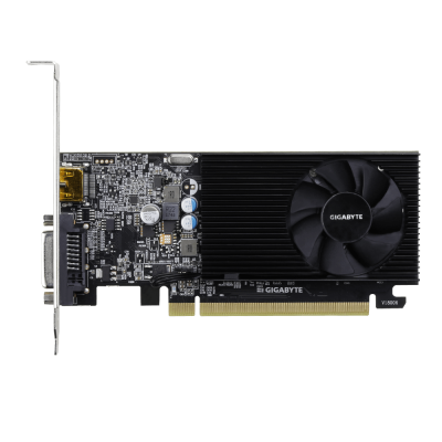 Gigabyte | GV-N1030D4-2GL 1.0 | NVIDIA | 2 GB | GeForce GT 1030 | DDR4 | DVI-D ports quantity 1 | HDMI ports quantity 1 | PCI Express 3.0 | Memory clock speed 2100 MHz | Processor frequency 1417 MHz