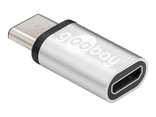 Goobay | USB-C to USB 2.0 Micro-B adapter | 56636 | USB Type-C | USB 2.0 Micro female (Type B)