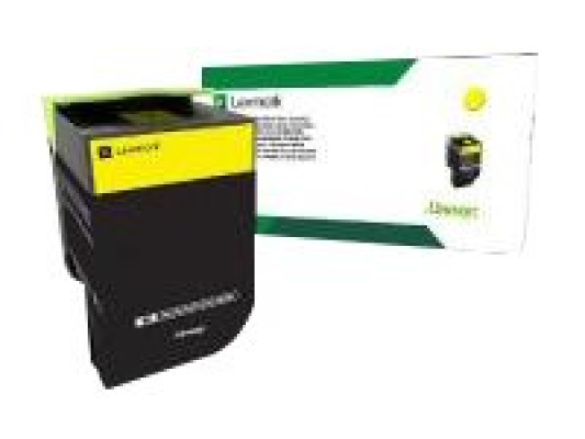 Lexmark Return Program Toner Cartridge | 2,3K Return Program Toner Cartridge | Toner cartridge | Yellow