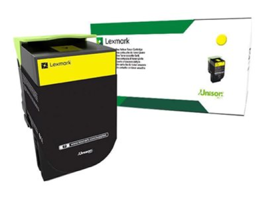 Lexmark Return Program Toner Cartridge | 2,3K Return Program Toner Cartridge | Toner cartridge | Yellow