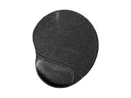 Gembird | Gel mouse pad with wrist support | Ergonomic mouse pad | 240 x 220 x 4 mm | Black