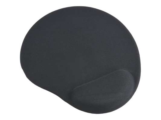 Gembird | Gel mouse pad with wrist support | Ergonomic mouse pad | 240 x 220 x 4 mm | Black