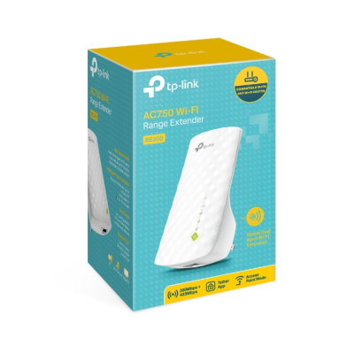 TP-LINK | Extender | RE200 | 802.11ac | 2.4GHz / 5GHz | 300+433 Mbit / s | 10 / 100 Mbit / s | Ethernet LAN (RJ-45) ports 1 | MU-MiMO No | no PoE | Antenna type 3xInternal