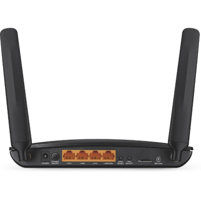 4G LTE Router | Archer MR200 | 802.11ac | 300+433 Mbit / s | 10 / 100 Mbit / s | Ethernet LAN (RJ-45) ports 3 | Mesh Support No | MU-MiMO No | 4G | Antenna type 2xDetachable antennas