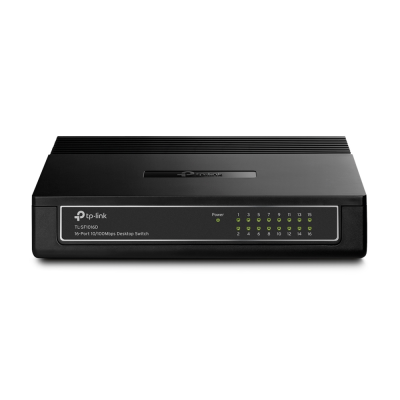 TP-LINK | Switch | TL-SF1016D | Desktop | 10 / 100 Mbps (RJ-45) ports quantity 16 | Power supply type External