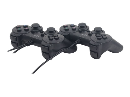 Gembird | Double USB dual vibration gamepad