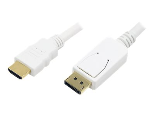 Logilink | Cable DisplayPort to HDMI | CV0055 | DP to HDMI | 2 m