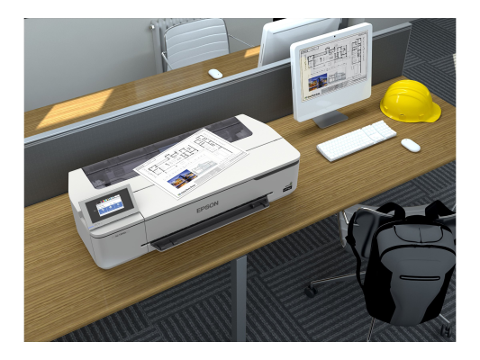 Epson SC-T3100N | Colour | Inkjet | Wi-Fi | White