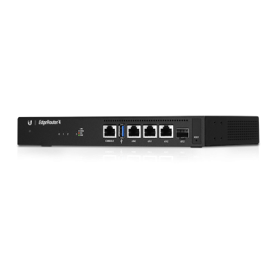 EdgeRouter ER-4 | No Wi-Fi | 10 / 100 / 1000 Mbit / s | Ethernet LAN (RJ-45) ports 4 | Mesh Support No | MU-MiMO No | No mobile broadband | 1x USB 3.0