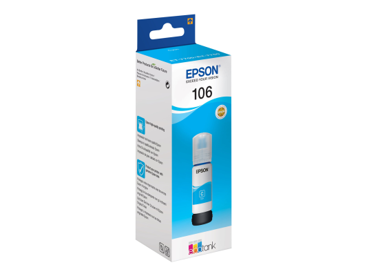 Epson Ecotank | 106 | Ink Bottle | Cyan