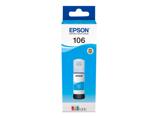 Epson Ecotank | 106 | Ink Bottle | Cyan