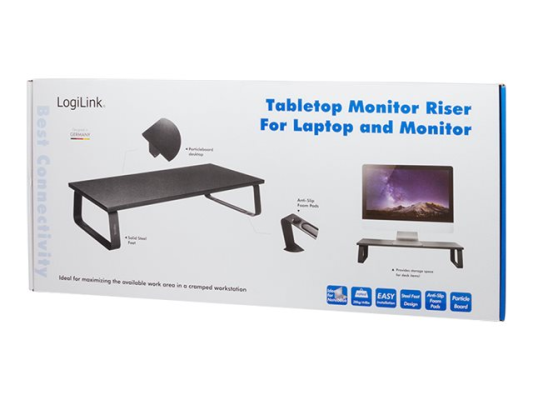 Logilink | Maximum weight (capacity) 20 kg | Black