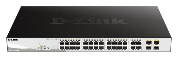 D-Link | Switch | DGS-1210-28MP | Web Management | Rack mountable | Gigabit Ethernet (copper) ports quantity 24 | SFP ports quantity 4 | PoE / Poe+ ports quantity 24 | Power supply type External | Lifetime month(s)