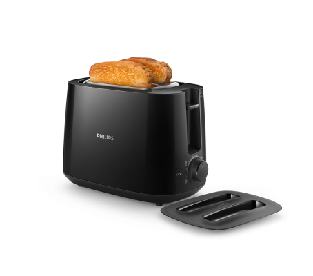 Philips | Daily collection toaster | HD2582 / 90 | Power 830 W | Number of slots 2 | Housing material Plastic | Black