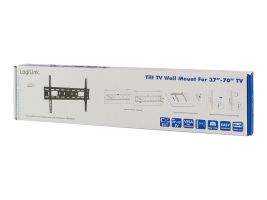 Logilink BP0018 TV Wall mount, 37"-70", tilt+5°-10°, 56mm | Logilink