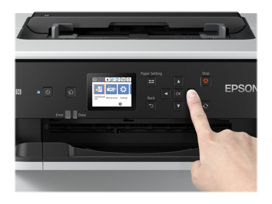 Epson Printer | WorkForce WF-M5298DW | PrecisionCore™ Print Head | Mono | A4 | Wi-Fi | Grey