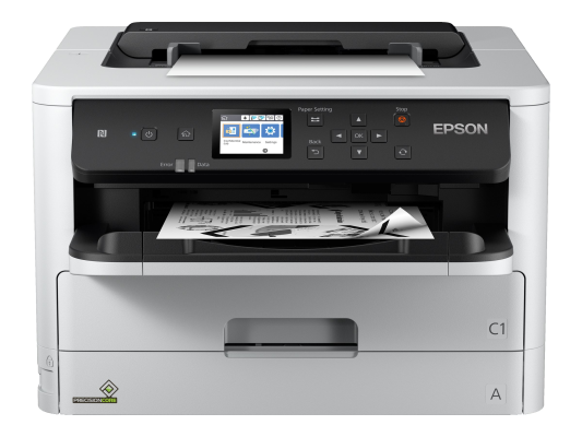 Epson Printer | WorkForce WF-M5298DW | PrecisionCore™ Print Head | Mono | A4 | Wi-Fi | Grey