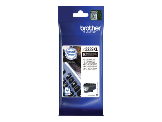 Brother High-yield Ink Cartridge | LC3239XLBK | Ink | Black
