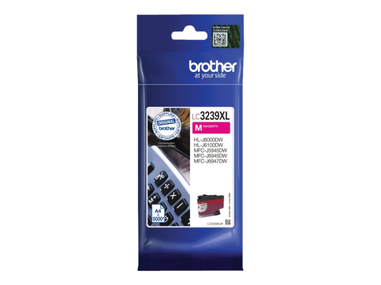 Brother High-yield Ink Cartridge | LC3239XLM | Ink | Magenta