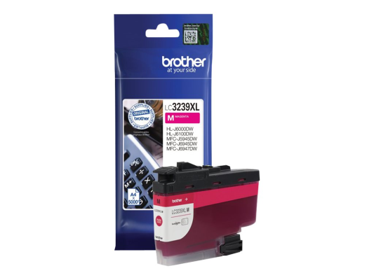 Brother High-yield Ink Cartridge | LC3239XLM | Ink | Magenta