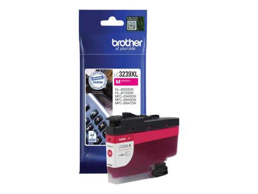 Brother High-yield Ink Cartridge | LC3239XLM | Ink | Magenta