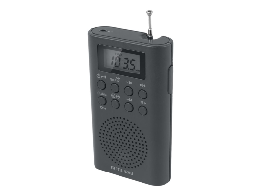 Muse | Pocket radio | M-03R | Black